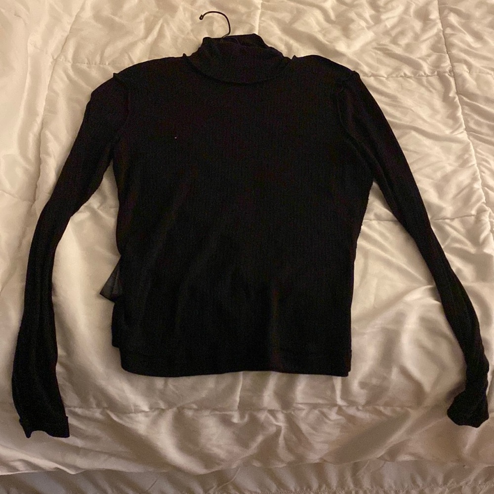 Black turtleneck